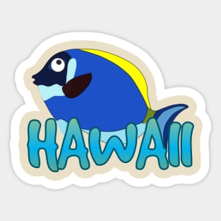 Hawaii t-shirt Sticker